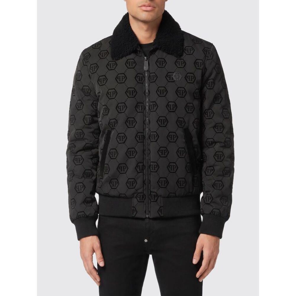 Philipp Plein Jacket Men Black